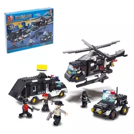 Конструктор «Военная полиция: спецназ», 499 деталей