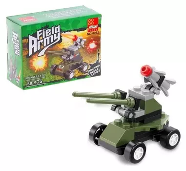Конструктор Военная техника 30-33 деталей