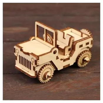 Конструктор «Военный джип»