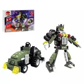 Конструктор «Воин», 2 в 1, 95 деталей