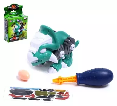 Конструктор винтовой «Динобот», с отвёрткой