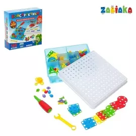 Конструктор винтовой Конструктики 189 деталей