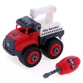 Конструктор винтовой «Пожарный транспорт», кран