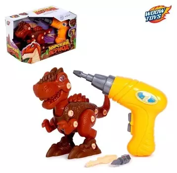 Конструктор винтовой «Велоцераптор», с электрическим шуруповёртом