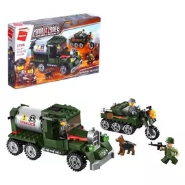 Конструктор военная зона «Боевой патруль», 223 детали