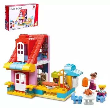 Конструктор «Загородный дом», 68 деталей