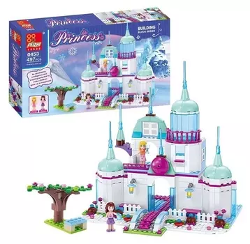 Конструктор «Замок принцессы», 497 деталей