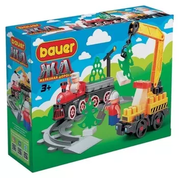 Конструктор «Железная дорога. строительство ЖД с блокменом»