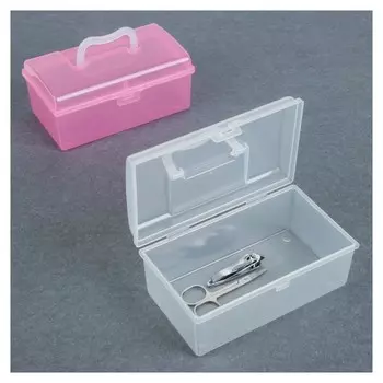 Контейнер для хранения маникюрных/косметических принадлежностей, 16,5 × 9,5 × 7,3 см