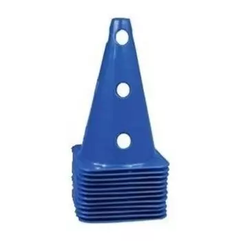 Конус с отверстиями синий
