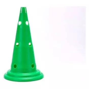 Конус с отверстиями зеленый
