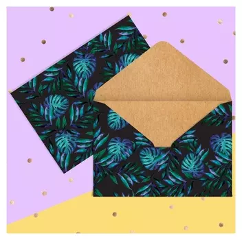 Конверт для денег «Тропики», 16 × 11 см