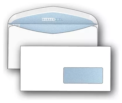 Конверты белый C65авто.пр.окно Directpost114х229 1000шт/уп/2218