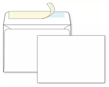 Конверты C6 стрип Ecopost 114х162 1000 шт