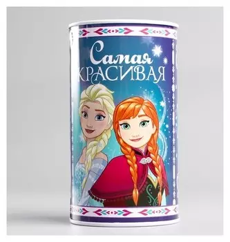 Копилка детская "Самая красивая", холодное сердце, 6,5 х 12 см