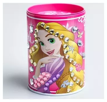 Копилка для декорирования стразами "Живи мечтой" принцессы