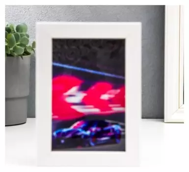 Копилка интерьерная пластик "Гоночный автомобиль - скорость" 17х12х3,8 см