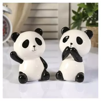 Копилка керамика "Маленькая панда" 11х7х6 см