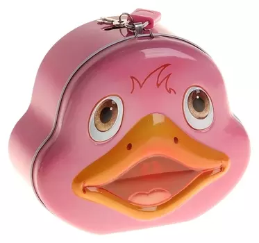 Копилка металл "Утенок" 6,5х15,5х13,5 см