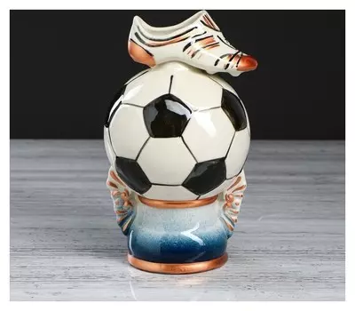 Копилка "Мяч" глянец, 22 см