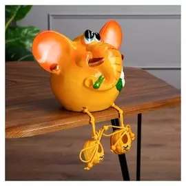 Копилка "Слон", жёлтая