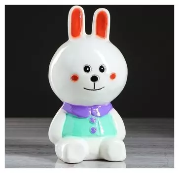 Копилка "Зайка попрыгайка", глянец, 24 см