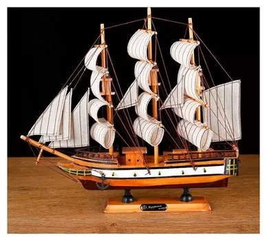 Корабль «Кинбурн», 32×31см