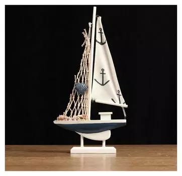 Корабль сувенирный "Парусник" 14*4*31см