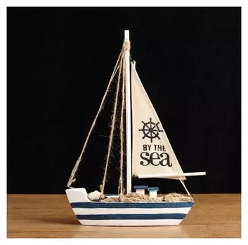 Корабль сувенирный с подсветкой 23*5*33см