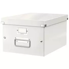 Короб архивный Leitz "Click &amp; Store" L, 200х369х482 мм, ламинированный картон, разборный, белый