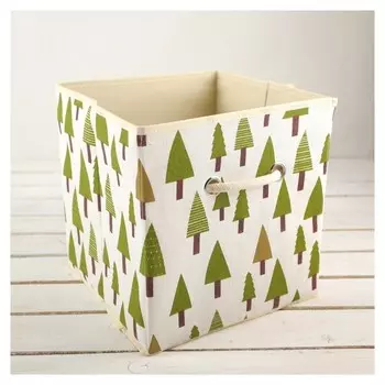 Короб для хранения «Ёлки», 27×27×27 см