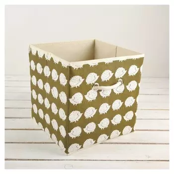 Короб для хранения «Ёжики», 27×27×27 см