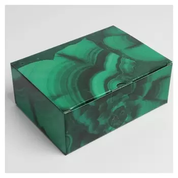 Коробка‒пенал «Малахит», 26 × 19 × 10 см