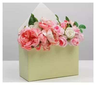 Коробка-письмо «Желтая», 25 × 33 × 10 см