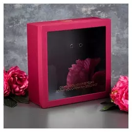 Коробка подарочная 26,5 х 26,5 х 10 см