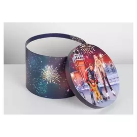 Коробка подарочная «Городские истории», 20 × 20 × 14.5 см