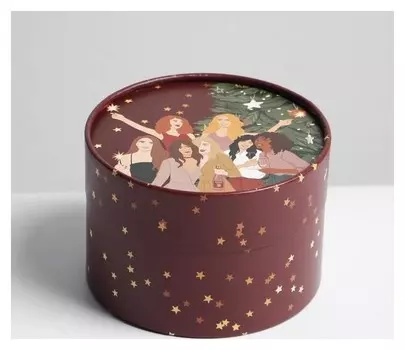 Коробка подарочная «Happy New Year», 12 х 8 см