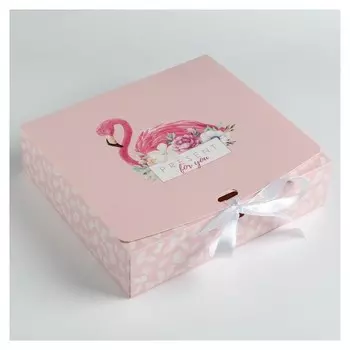Коробка подарочная Present For You, 20 х18 х5 см