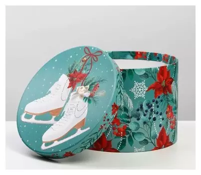 Коробка подарочная «Снежная», 18 × 18 × 13 см