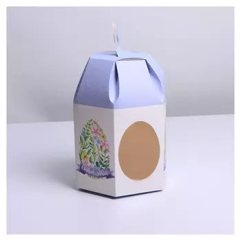 Коробка сборная «Светлая пасха», 8 х 21 х 8 см