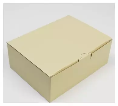 Коробка складная «Бежевая», 26 х 19 х 10 см