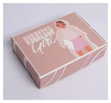 Коробка складная Boss Girl, 21 × 15 × 5 см