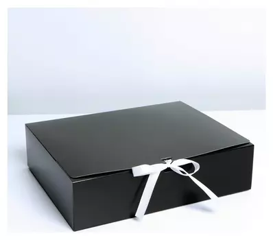 Коробка складная «Черная», 31 х 24,5 х 9 см