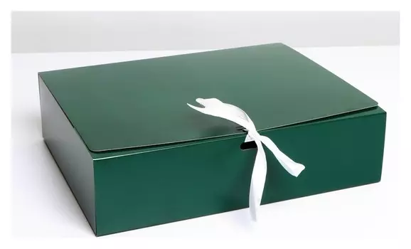 Коробка складная «Изумрудная», 31 х 24,5 х 9 см