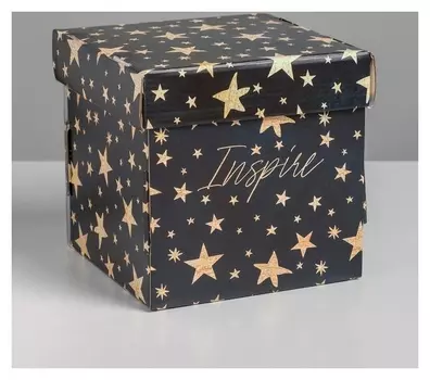 Коробка складная «Космос», 15 х 15 х 15 см