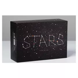 Коробка складная «Космос», 16 × 23 × 7.5 см