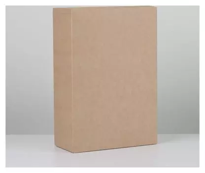 Коробка складная крафтовая 16 х 23 х 7,5 см