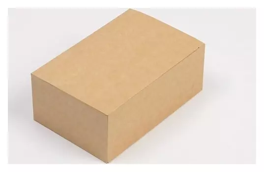 Коробка складная крафтовая 18х7х12 см