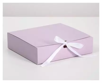 Коробка складная «Лавандовая», 31 х 24,5 х 9 см