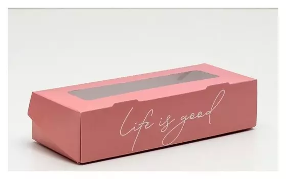 Коробка складная Life Is Good, 17 × 7 × 4 см